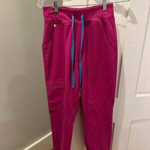 FIGS Zamora High Waisted Petite Jogger Scrub Pants